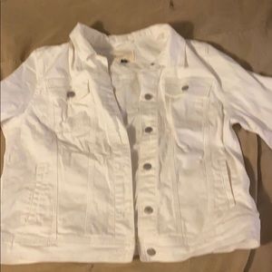 White Denim Jacket